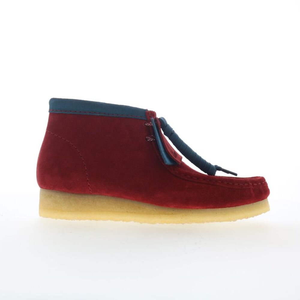 Clarks Mens Wallabee Boot Red Boots (NWT)